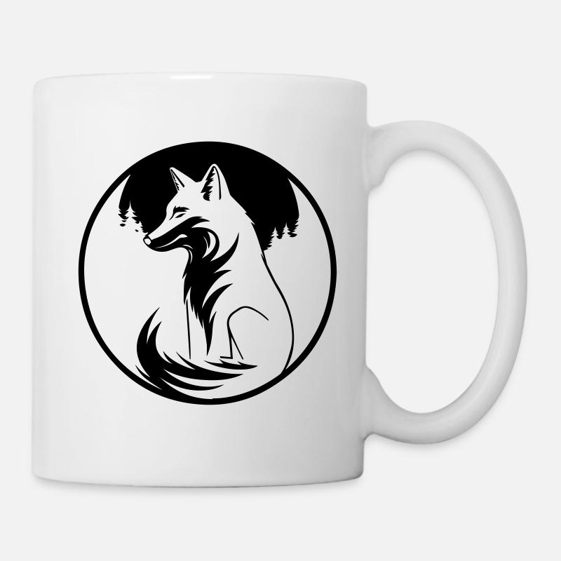 Renard - Mug blanc - blanc