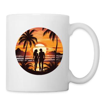 Beach Sunset - Mug - white - Right