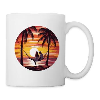 Oase Der Entspannung - Tasse - Weiß - Rechts