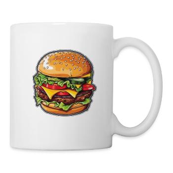 Cheeseburger Magic - Mug blanc - blanc - Droite