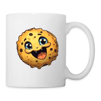 Cookie Biscuit Funny Cute - Mug - white - Right