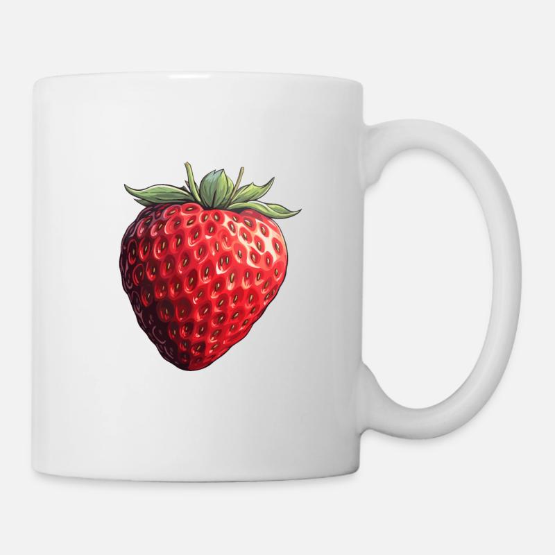 Erdbeer Süße - Tasse - Weiß