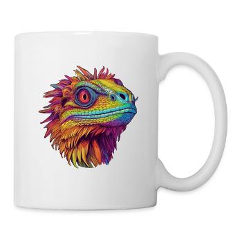 Luminous Pogona harmony - Mug - white - Right