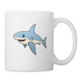 Kawaii Hai - Merveille de l’océan - Mug blanc - blanc - Droite