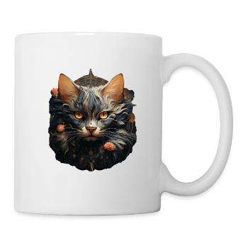 Katze - Tasse - Weiß - Rechts
