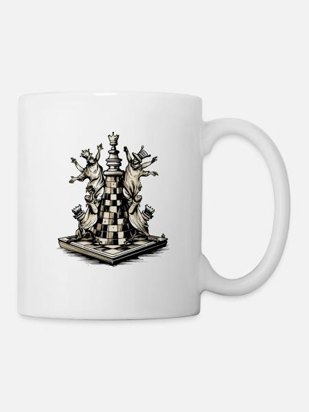 Der verzauberte Turm - Tasse - Weiß