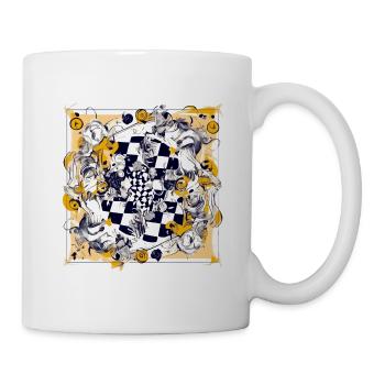 Chess abstraction n°4 - Mug - white - Right