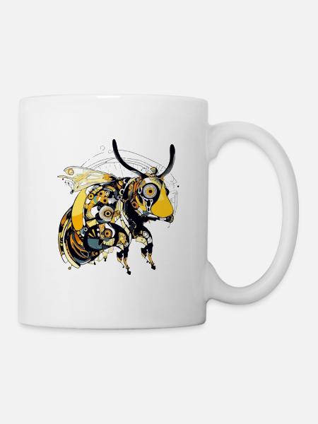 L' abeille Greta - Mug blanc - blanc