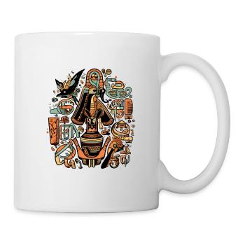 Zol le dieu Egyptien - Mug blanc - blanc - Droite