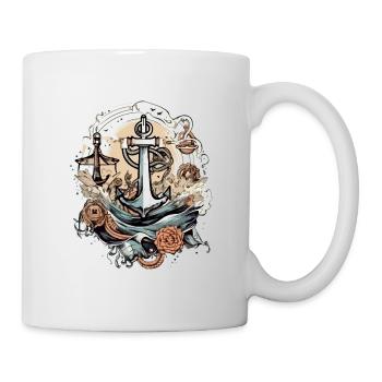 The captain's anchor - Mug - white - Right