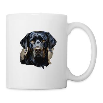 Hund - Tasse - Weiß - Rechts