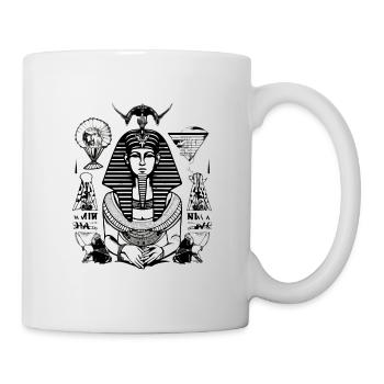 Die Sphinx Nr. 3 - Tasse - Weiß - Rechts