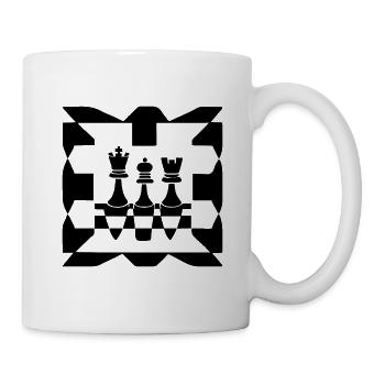 Lady King and Fool - Mug - white - Right