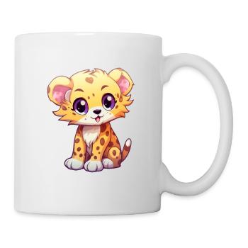 Guépard - Mug blanc - blanc - Droite