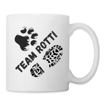 Rottweiler - Team Rotti - Tasse - Weiß - Rechts