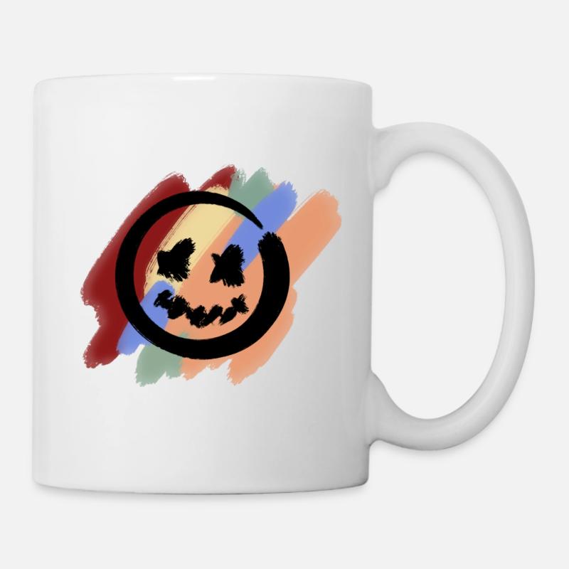 just smile *_* - Tasse - Weiß