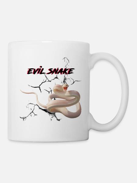 Evil Snake - Mug - white