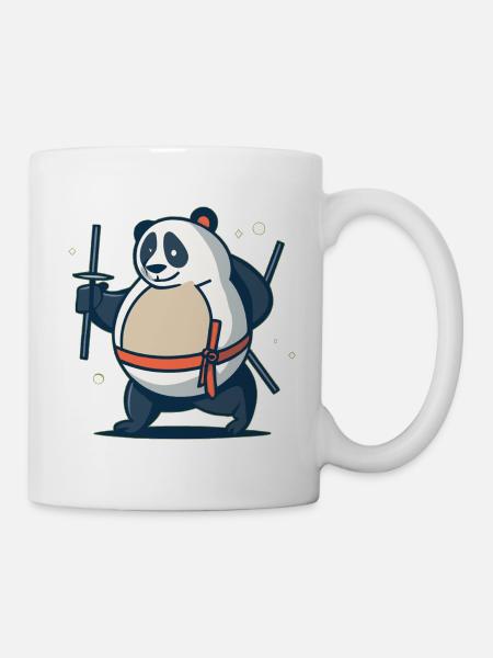 Panda - Tasse - Weiß
