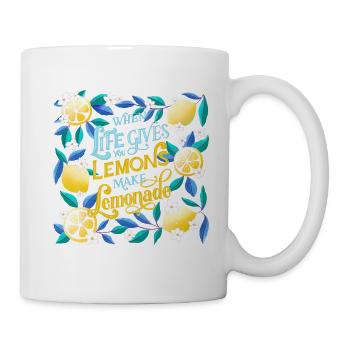 When Life Gives You Lemons - Mug - white - Right