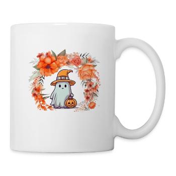Chemise personnalisée d’Halloween, sweats à capuche, tasses, casquettes, sacs - Mug blanc - blanc - Droite