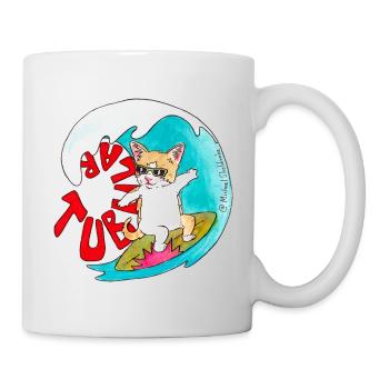 Totally Tubular - Mug - white - Right