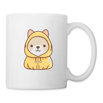 Hund - Kawaii Style - Tasse - Weiß - Rechts