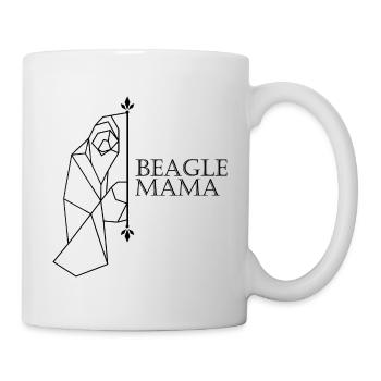 Maman Beagle - Mug blanc - blanc - Droite