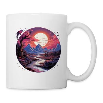 Landscape - Illustration - Mug - white - Right