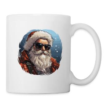 Père Noël - illustration - Mug blanc - blanc - Droite