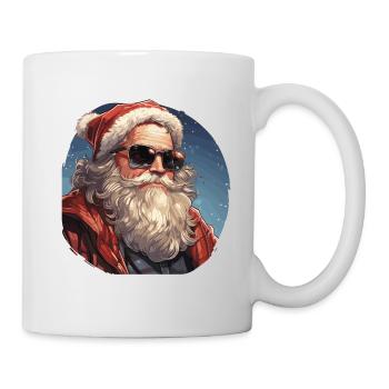 Weihnachtsmann - Illustration - Tasse - Weiß - Rechts