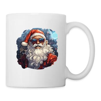 Weihnachtsmann - Illustration - Tasse - Weiß - Rechts