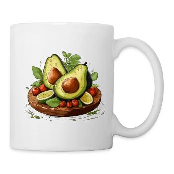 Avocado - Illustration - Mug - white - Right