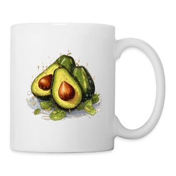 Avocado - Illustration - Mug - white - Right