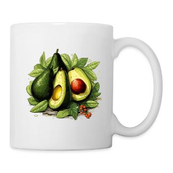 Avocado - Illustration - Mug - white - Right