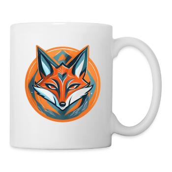 Fuchs - Tasse - Weiß - Rechts
