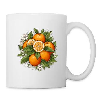 Orange - Illustration - Mug - white - Right