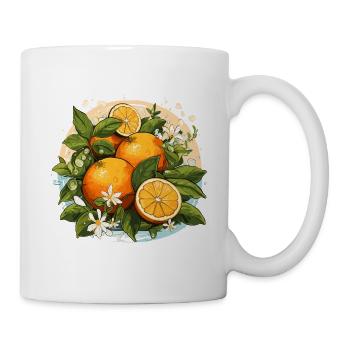 Orange - Illustration - Mug - white - Right