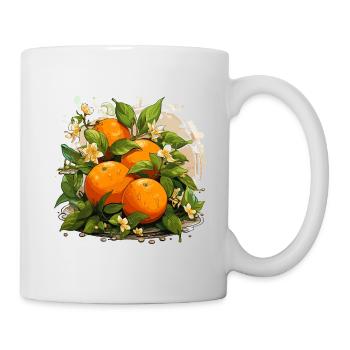 Orange - Illustration - Mug - white - Right
