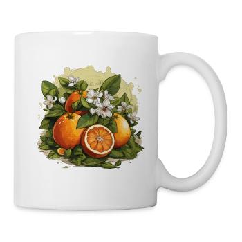Orange - Illustration - Mug - white - Right