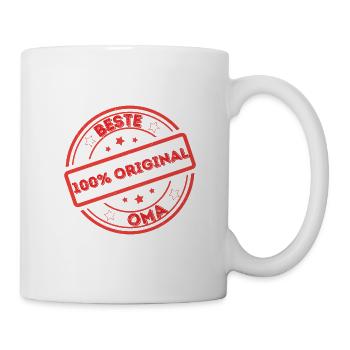 Beste Oma - Tasse - Weiß - Rechts