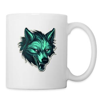 Wolf - Illustration - Mug - white - Right