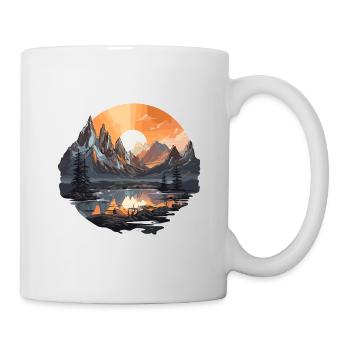 Landscape - Illustration - Mug - white - Right