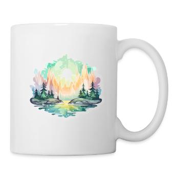 Landscape - Illustration - Mug - white - Right