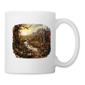 Landscape - Illustration - Mug - white - Right