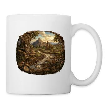 Landscape - Illustration - Mug - white - Right