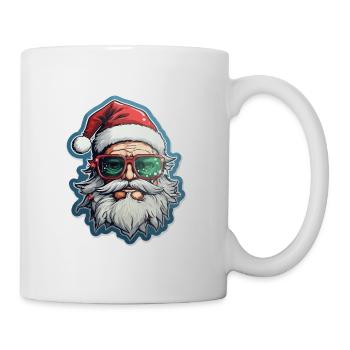 Père Noël - illustration - Mug blanc - blanc - Droite