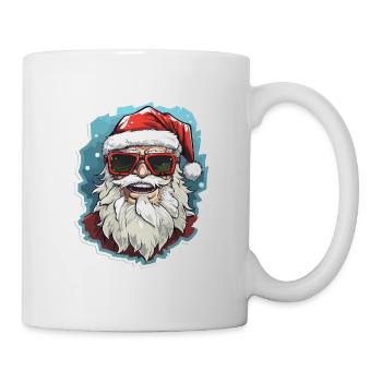 Père Noël - illustration - Mug blanc - blanc - Droite
