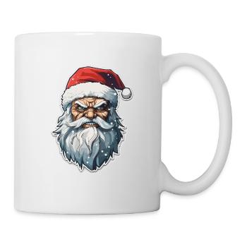 Weihnachtsmann - Illustration - Tasse - Weiß - Rechts