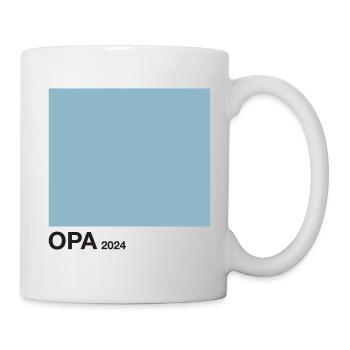 Opa 2024 blau - Tasse - Weiß - Rechts