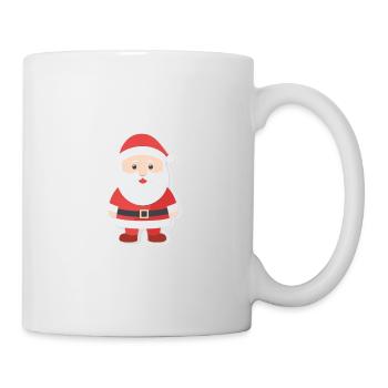 Weihnachtsmann - Illustration - Tasse - Weiß - Rechts